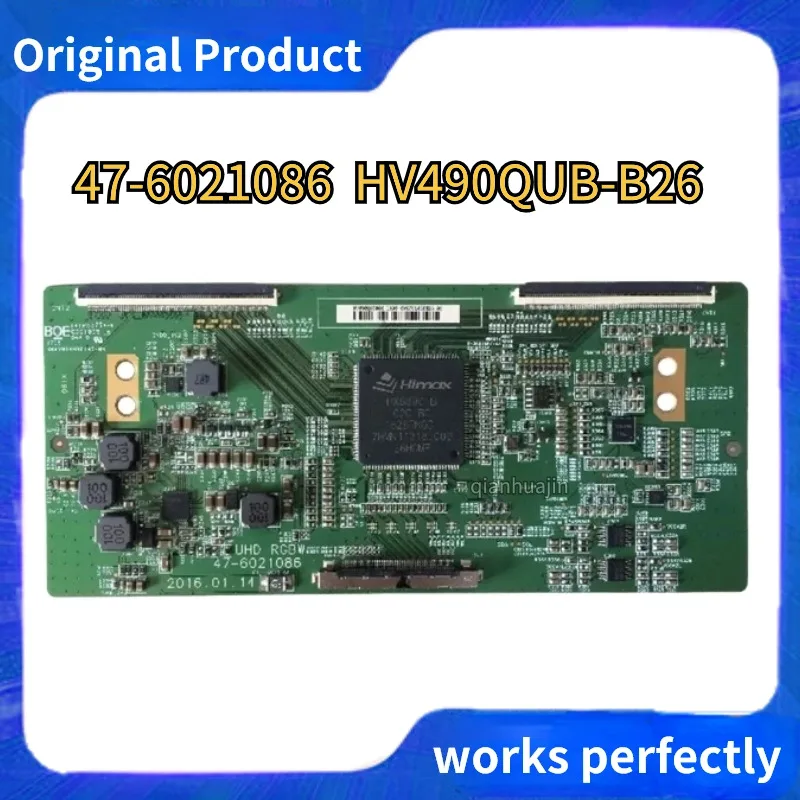 Originl Tested the logic board UHD RGBW 47-6021086 HV490QUB-B26 T-CON For 49-inch TV