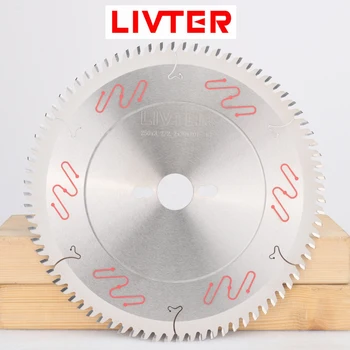 شفرة منشار النجارة من LIVTER بتصميم إيطالي شفرة منشار مصنوعة من خليط معدني رفيع للغاية لأعمال النجارة