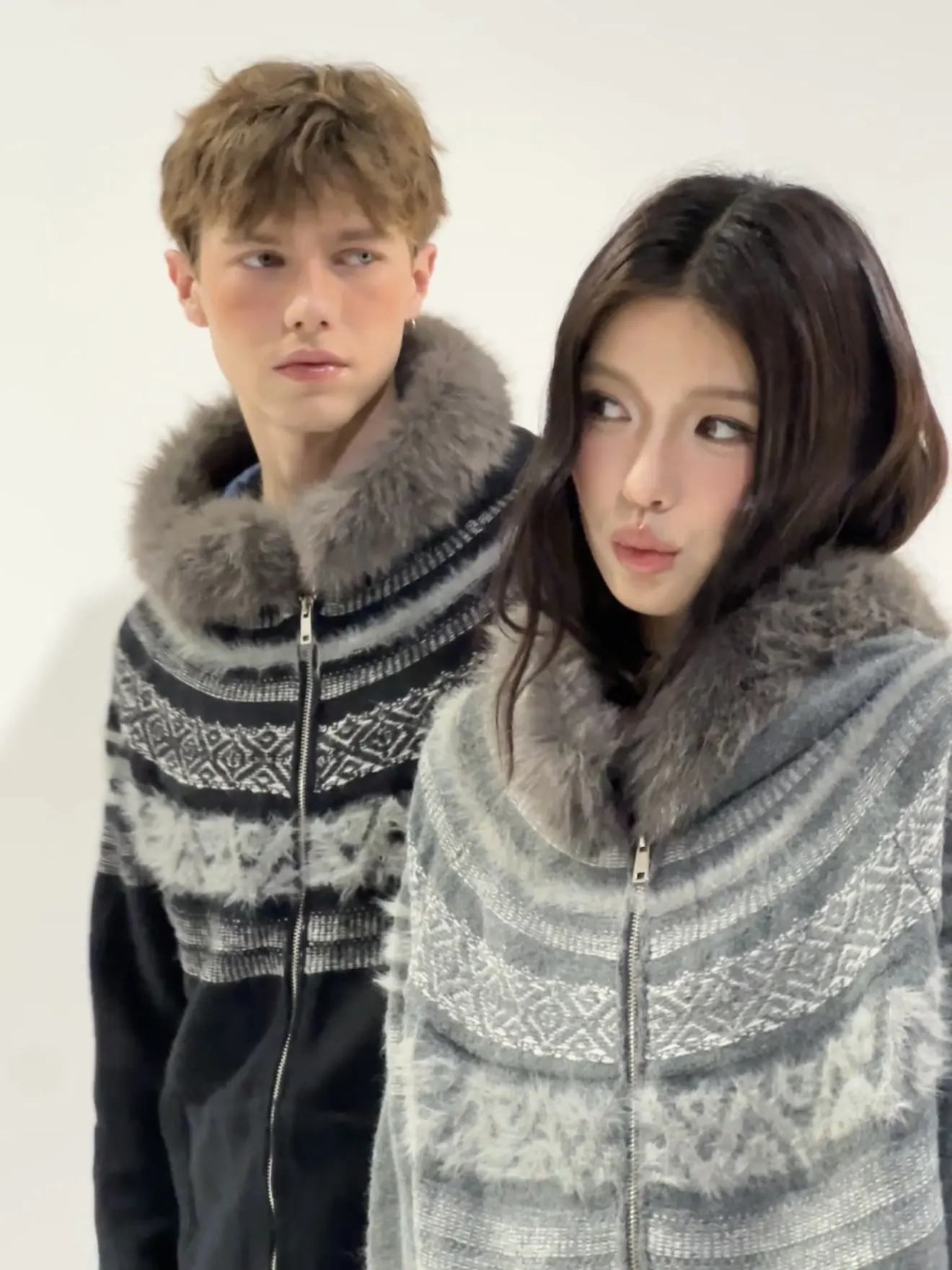 

Fur Collar Eastern Europe Military Jackets Mens Lined Slim Winter Office Business Mature Elegant Soft Warm Comfortable City Life