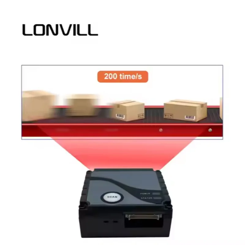 LONVILL Qr Code Scanner Android 2D Barcode Scanner IP67 For Sale,wireless Bar Code Scanner With USB RS232