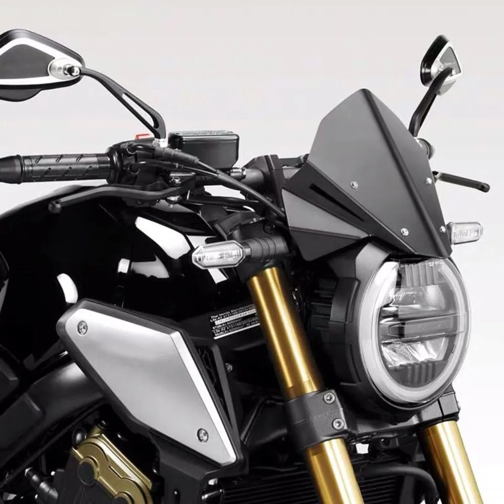 

For HONDA CBR650R CB650R Neo Sports Cafe 2019 2020 2021 Motorcycle Accessories Windshield Windscreen Windproof Wind Deflector