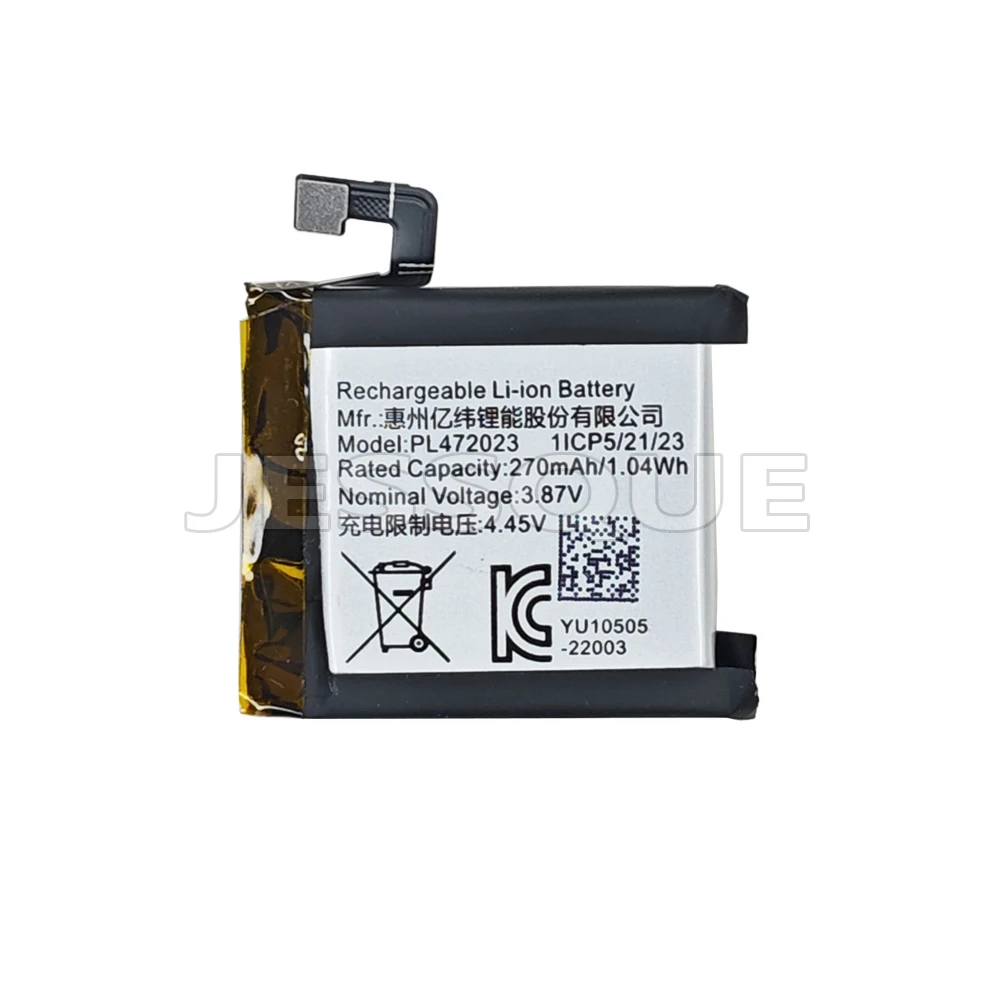 270mAh PL472023 Battery For Huami AMAZFIT GTS 4 Mini A2175 A2176 Smart Watch