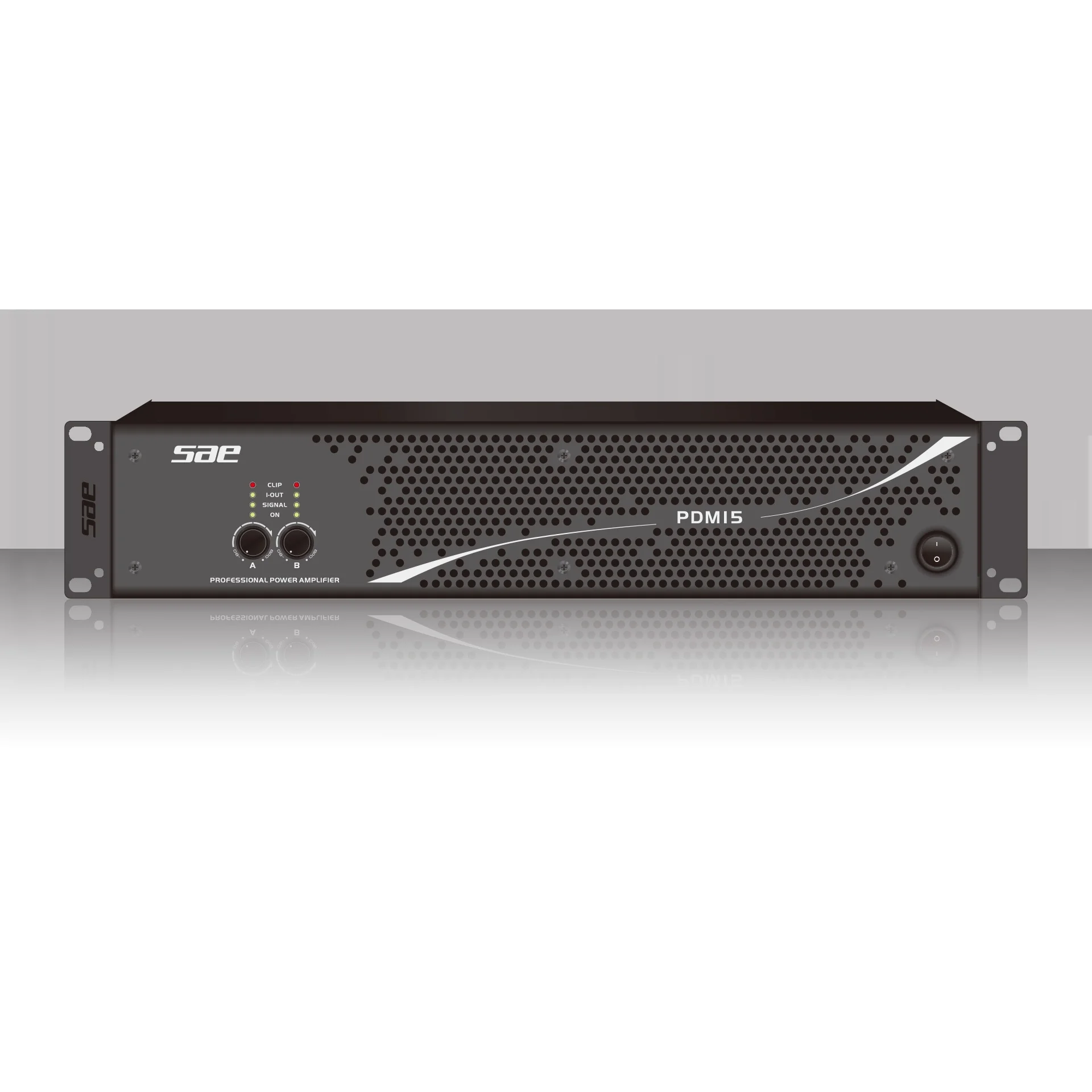 SAE PDM11/PDM13/PDM15 Digital Power Amplifier, 1100W-1500W×2 8Ω, Class D 98% Efficiency, SMPS PFC for Line Array & Theater