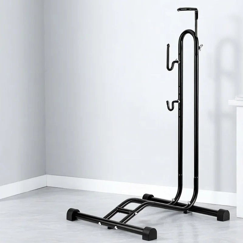 

Vertical L-aped Bicycle Parking Stand Repair Stand Single Bike Display Holder Road Bike Support Frame Portable Fixation