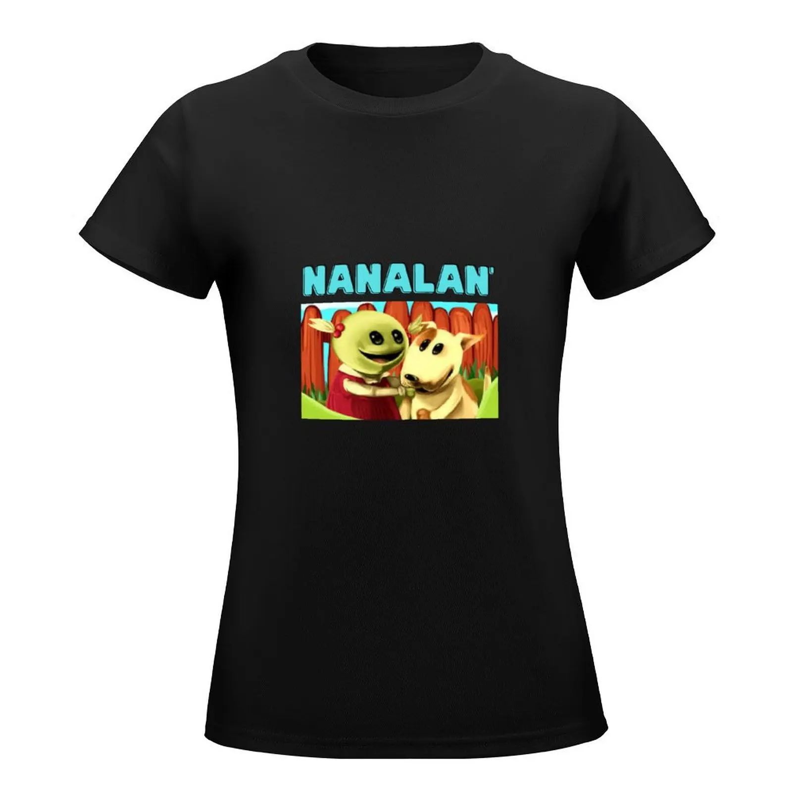 Nanalan Who is That Wonderfull Girl Could She be Any Cuter T-Shirt plain summer tops aesthetic clothes cotton t shirts Women