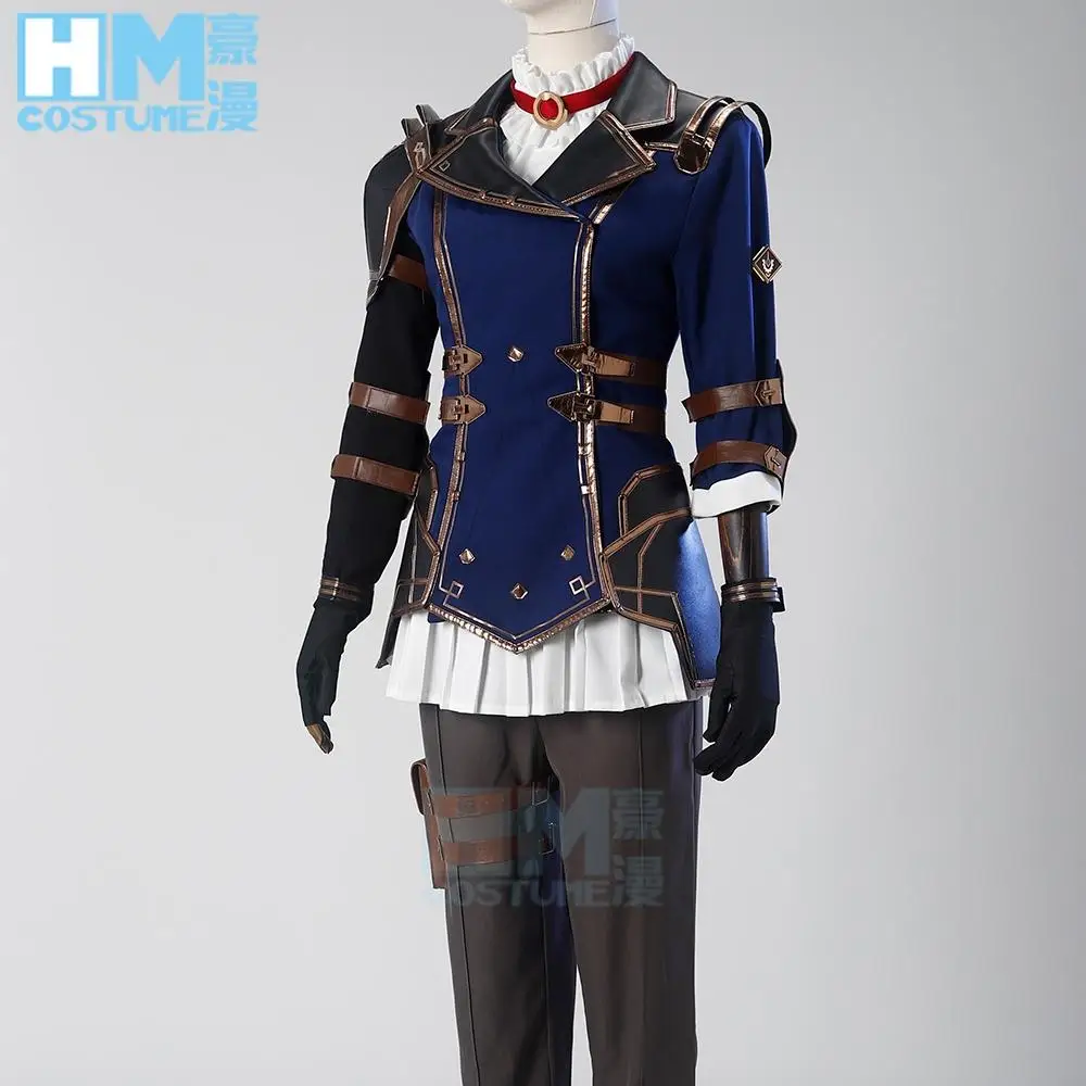 LOL Anime Arcane2 Caitlyn Kiramman Cosplay Costume Caitlyn Cosplay Enforcer Outfit Cupcake Cait Sprout For Halloween Party Prop