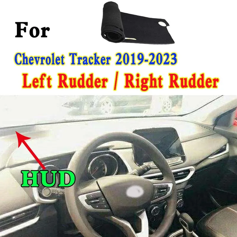 

For Chevrolet Tracker Trax 325T 335T SM2 2019-2023 Dashmat Dashboard Cover Instrument Panel Insulation Sunscreen Protective Pad