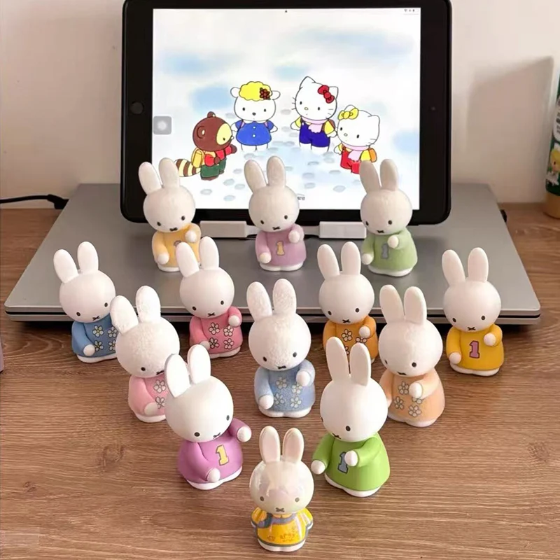 

Original Kawaii Miffy Storage Rack Series Ring Pen Storage Rack Multi Functional Storage Anime Peripheral Figure Doll Gift Toy