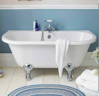 حوض استحمام متكامل حوض استحمام للكبار بدون خياطة على شكل قمر قائم بذاته للمنزل والفنادق الشمالية وتدليك أكريليك B&bs شروق الشمس الحديث