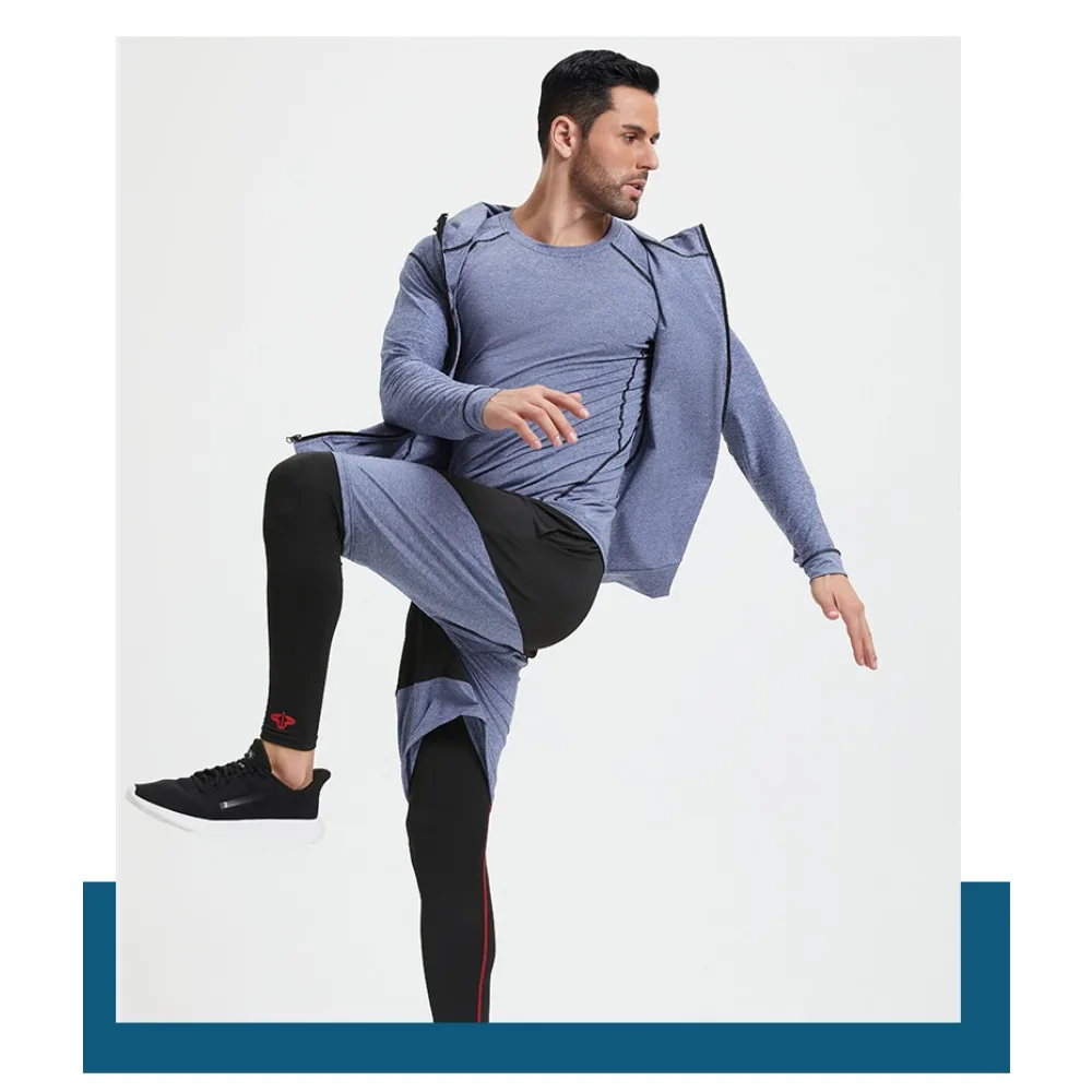 

Gym Sports Suit Men's Summer Tights Running Yoga Suit