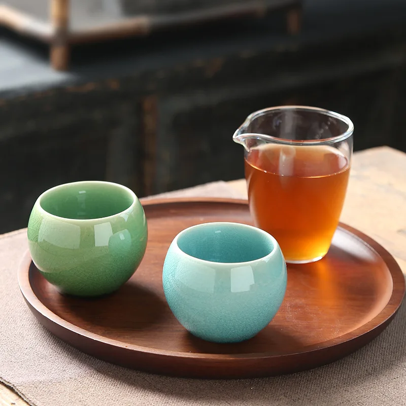 1 Chinese style tea cup kiln transformed ceramic tea cup Kung Fu tea cup coffee cup  bubble tea cup  tea cup  tea set  cool cups