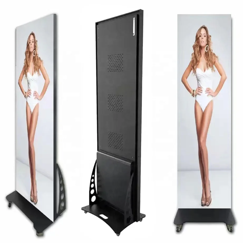 LED Poster Floor Wall Panels P2.5 P2 P1.86 P1.53 Standing Poster Advertising Digital Signage Indoor view 4