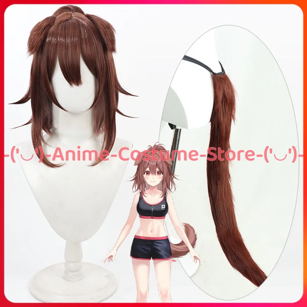 

Hololive VTuber Inugami Korone Cosplay Wig Birthday Memorial YB2 Work Uniform Anime Game Character Halloween Carnival Party Wigs