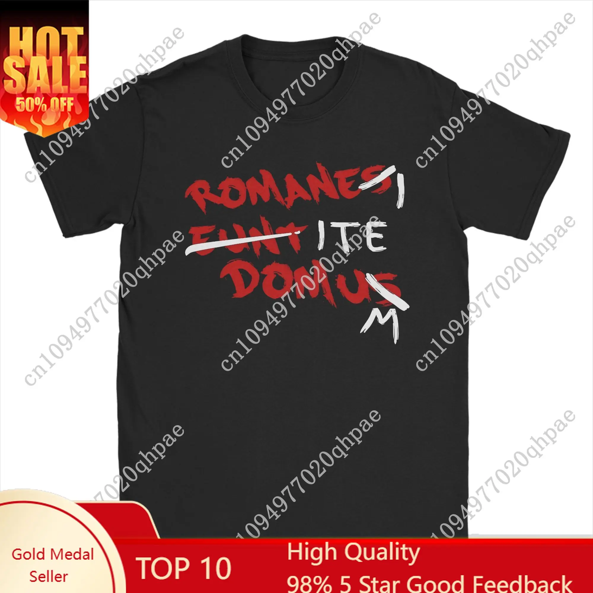 

Life of Brian Romanes Eunt Domus T-Shirts Men Absurdist Humor Novelty Cotton Tee O Neck Short Sleeve T Shirt Plus Size merch
