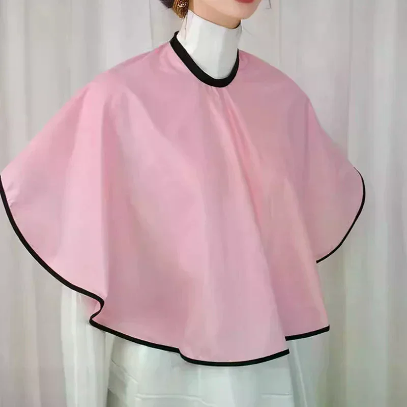 Waterproof Dyed Hair Shawl Hair Styling Salon Tool Hairdressing Colored Apron Styling Cloth Barber Hair Cutting Cover Reusable