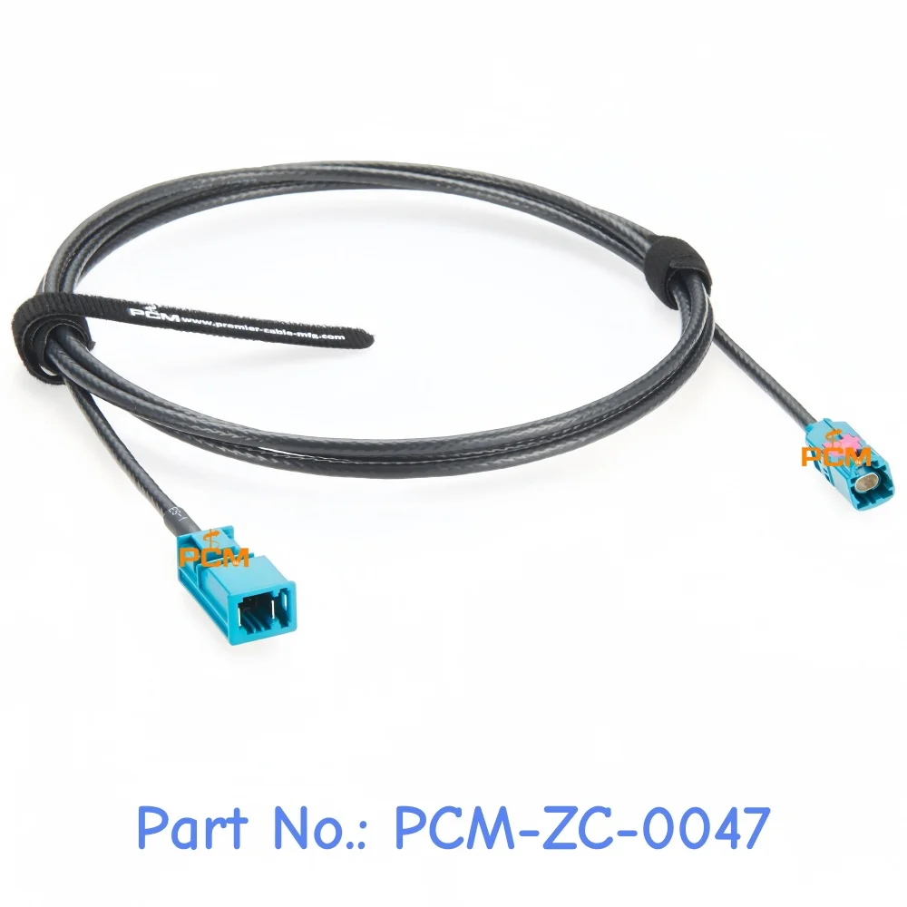 MATEnet to H-MTD Adapter Cable Rosenberger H-MTD E6S10A-1BZZ5-Z Male to TE MATEnet 2302461-9 Male Automotive Ethernet Cable