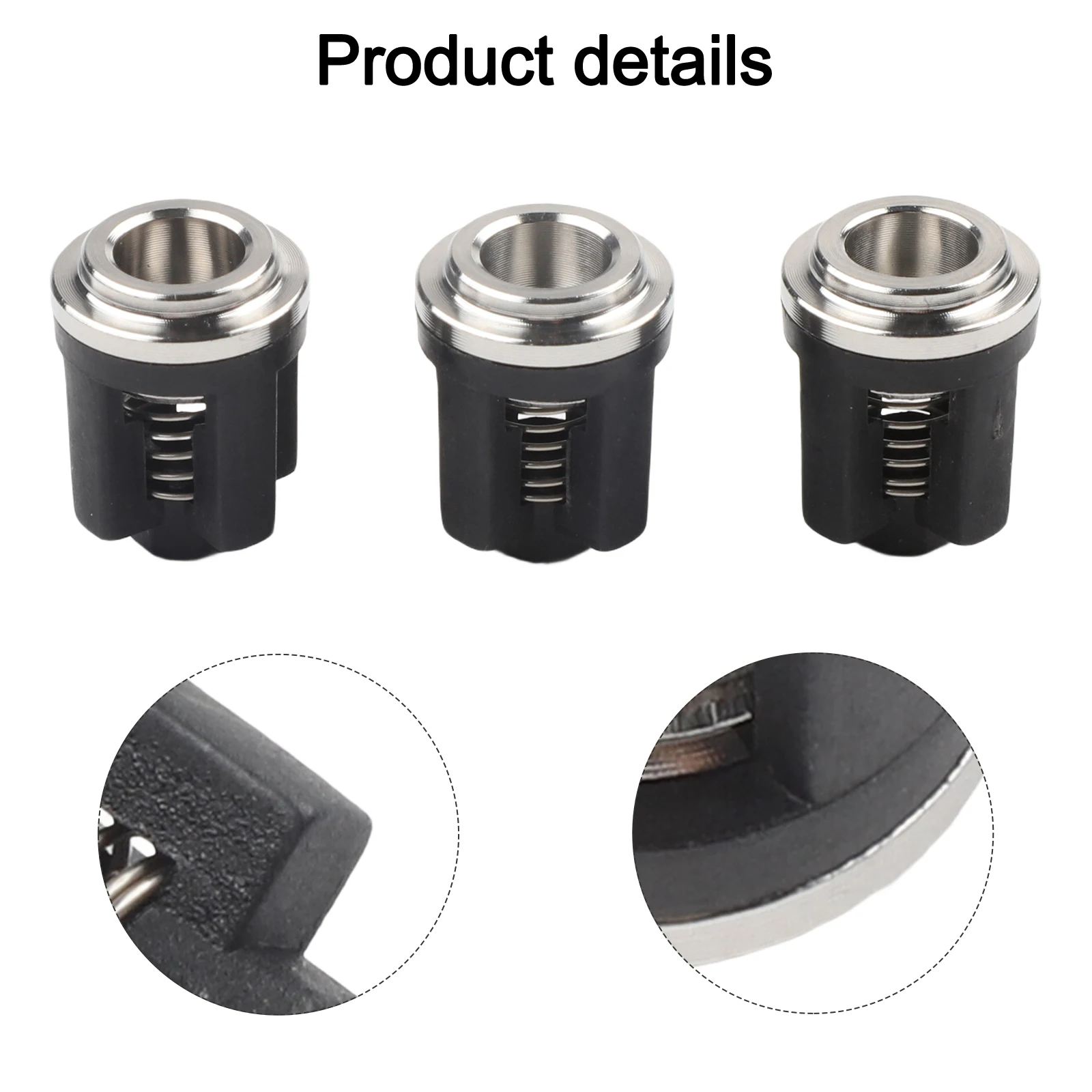 3PCS Check Valve For Car Washing Machine High Pressure Washer Pumps Head Repair Kit Cleaning Machine One-way Valve