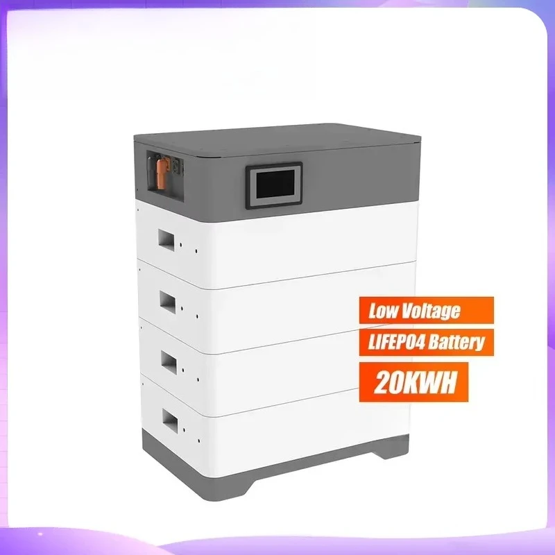 51.2V 106Ah 212Ah LiFePO4 Battery Stackable Solar Lithium Ion Battery Pack for Home Energy Storage System Off Grid PV Panel