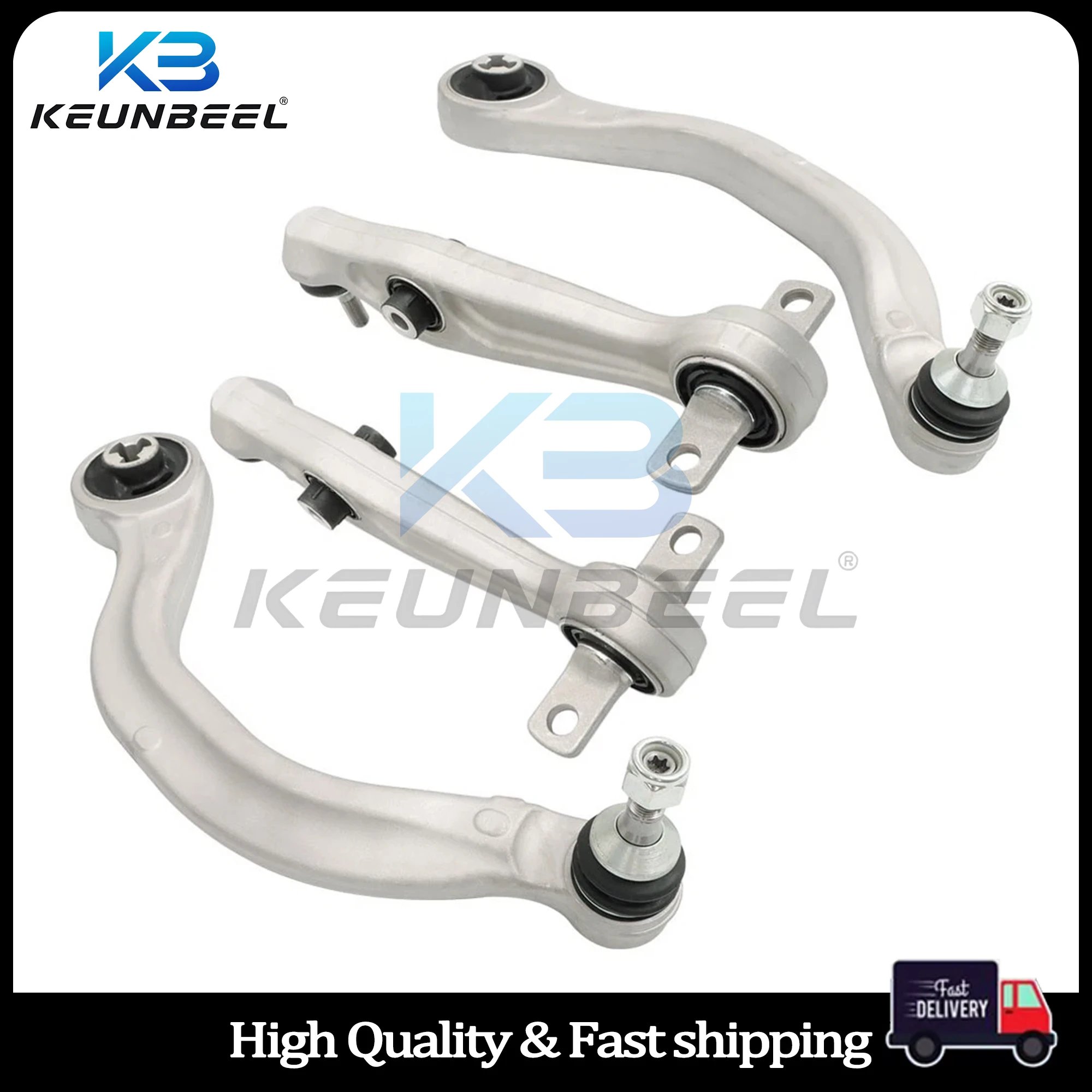 Pair Front Lower Control Arms For MODEL Y (5YJY) 2019-2021 104435100C 104435600C CMS95131 RK623778 RK623779 RK623785
