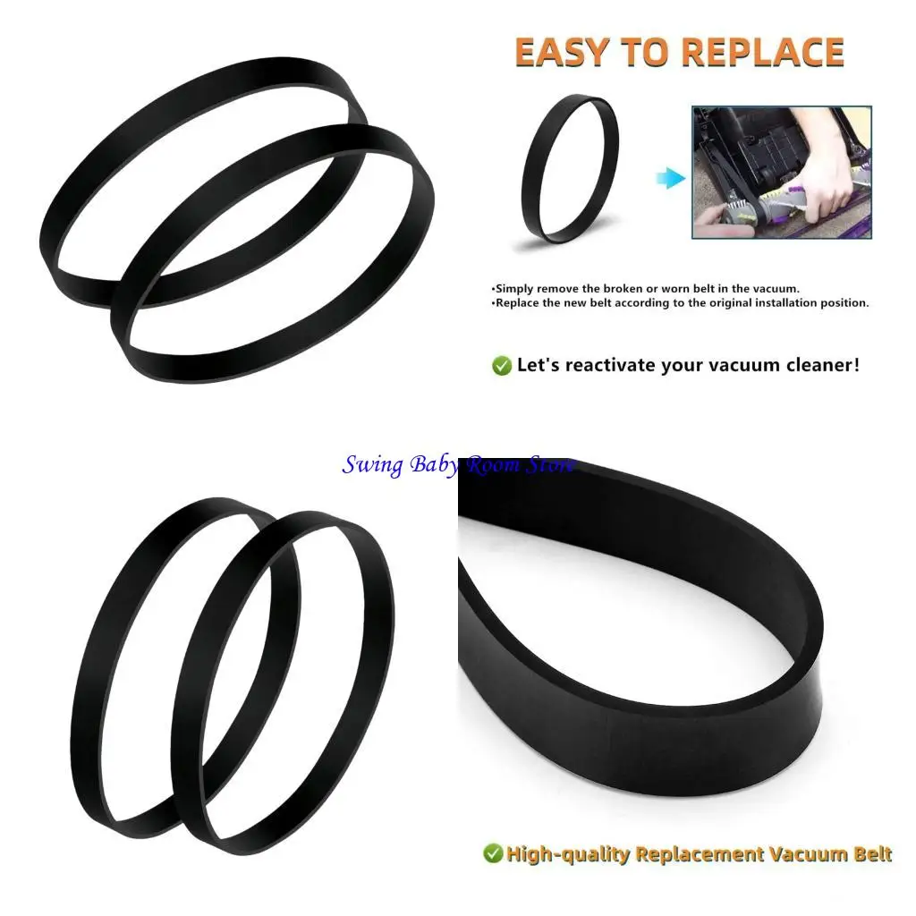 K1AD Replacement Transmission Belt Vacuum Drive Belt For 2252 Vacuum Cleaner Efficient Power Transfer Easy to Install