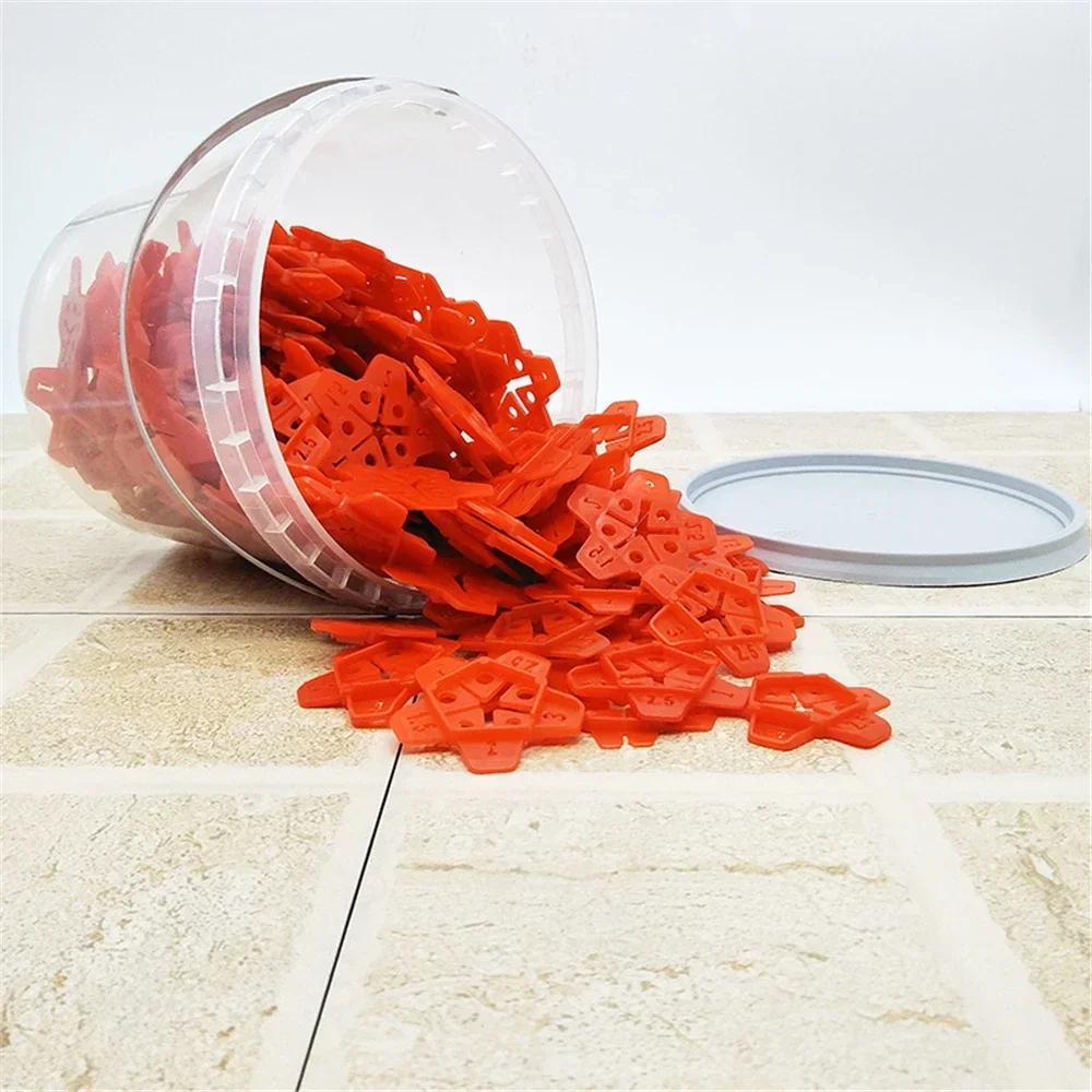 Paving Ceramic Tile Locator Cross Tile Plastic Rubber Particle Seam Clip Seam Adjustment Card Wall Floor Leveler