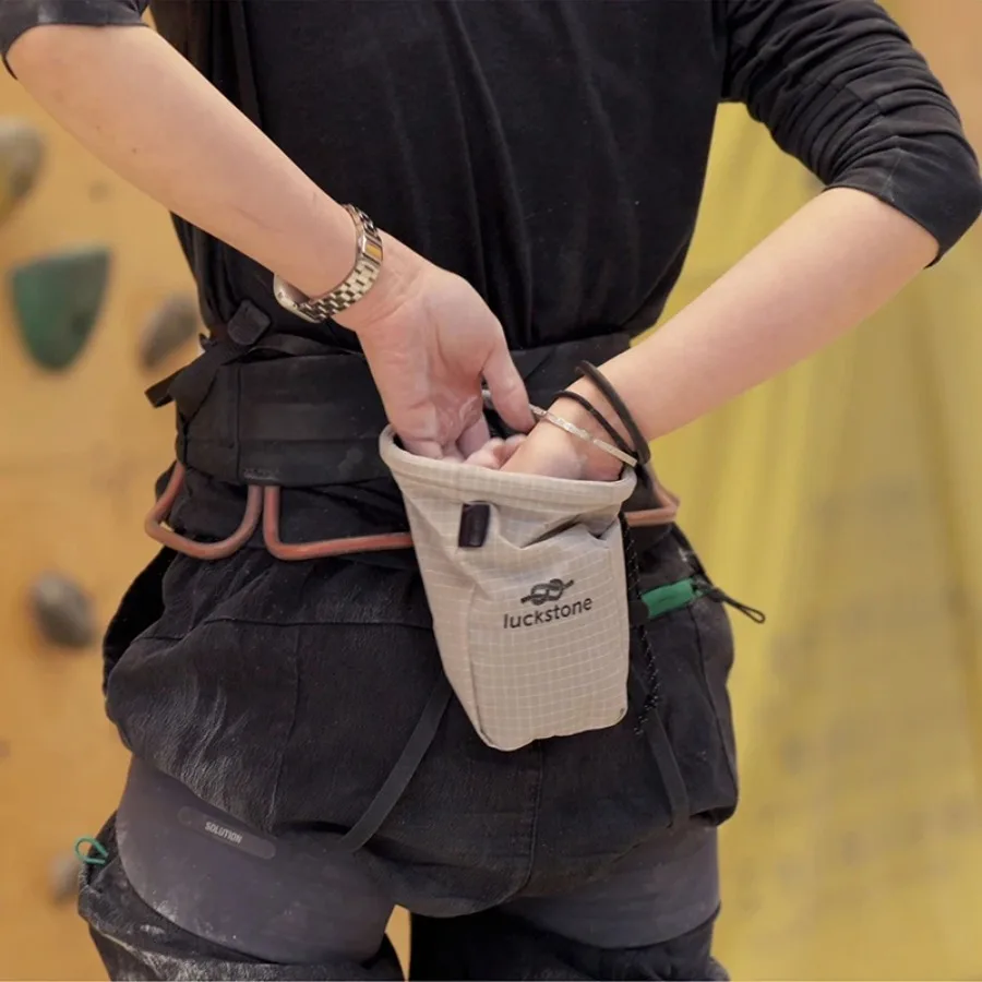 Climbing Mountaineering Magnesium Powder Bag Rock Weightlifting Anti Slip Powder Package Knot Payment Bag