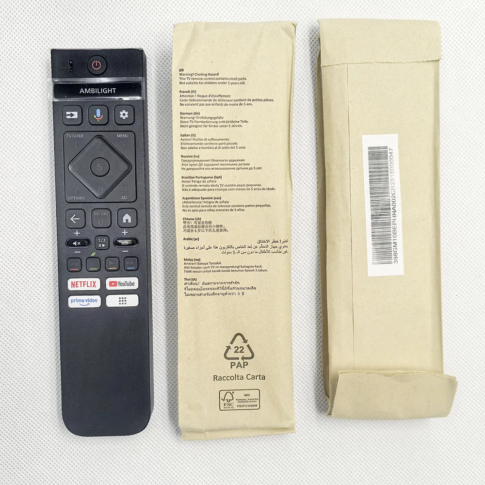 Rechargeable Remote Control For Philip 48/55OLED809 65OLED809 77OLED809 48OLED819 55OLED819 65PUS7409 55OLED909 LED TV