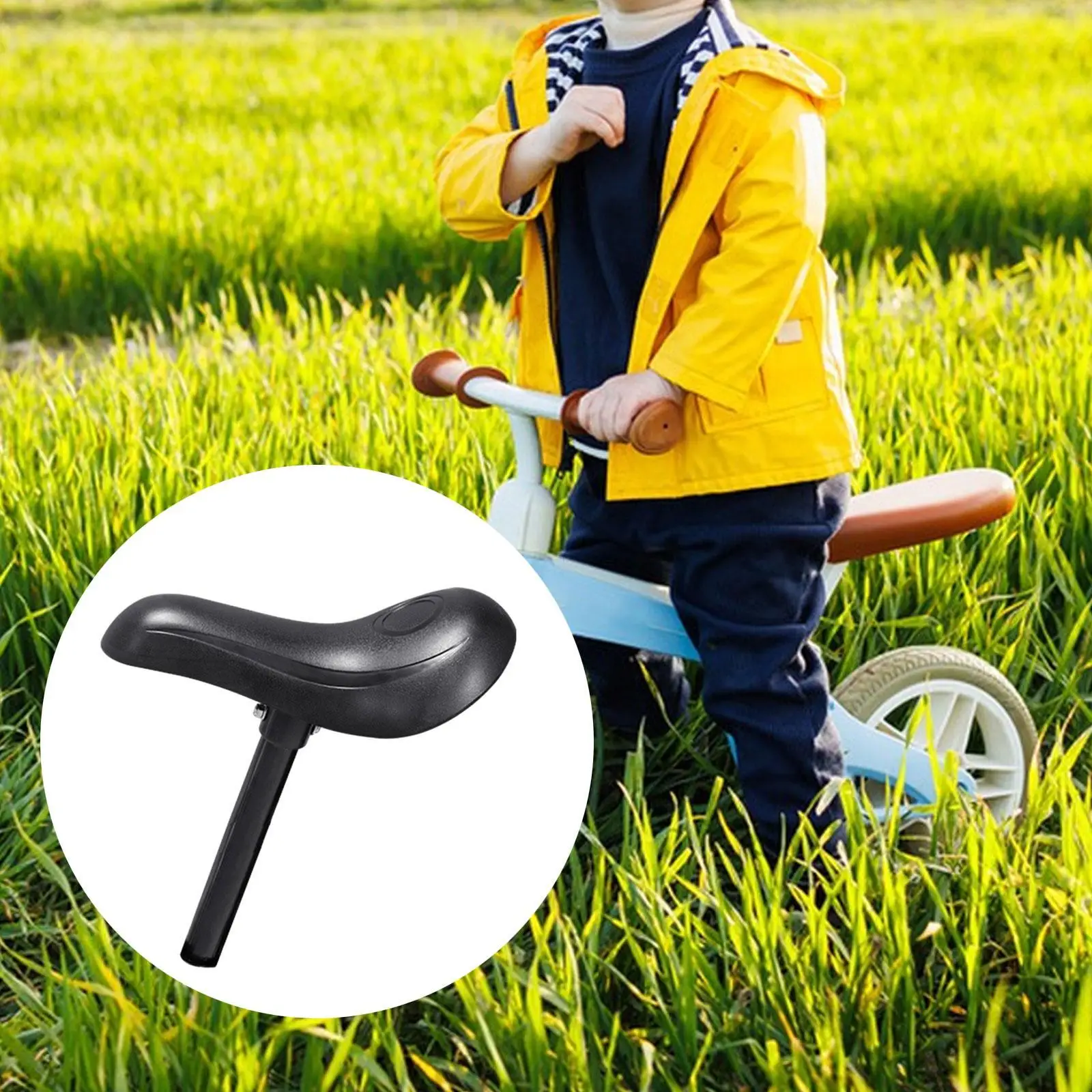 

Balance Bike Seat Cycling Bike Pad Comfortable Universal Replacement Kids Saddle Replacement for Mountain Road Bike Balance Bike