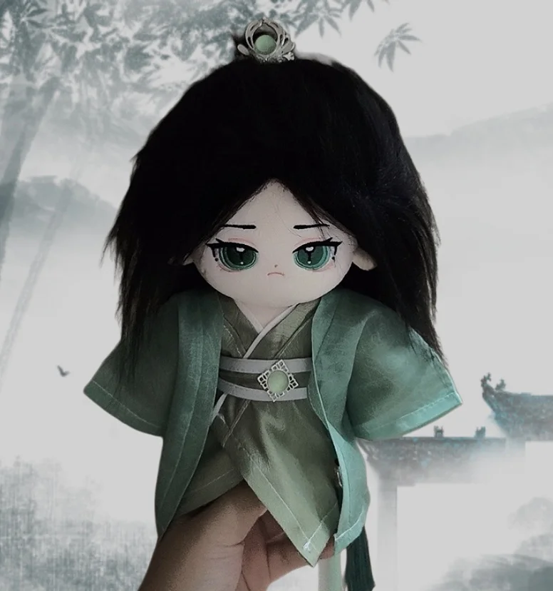 

20cm Shen Qingqiu Luo Binghe Plush Doll Cotton Stuffed Dress Up Toy Anime Fans Collection Gift