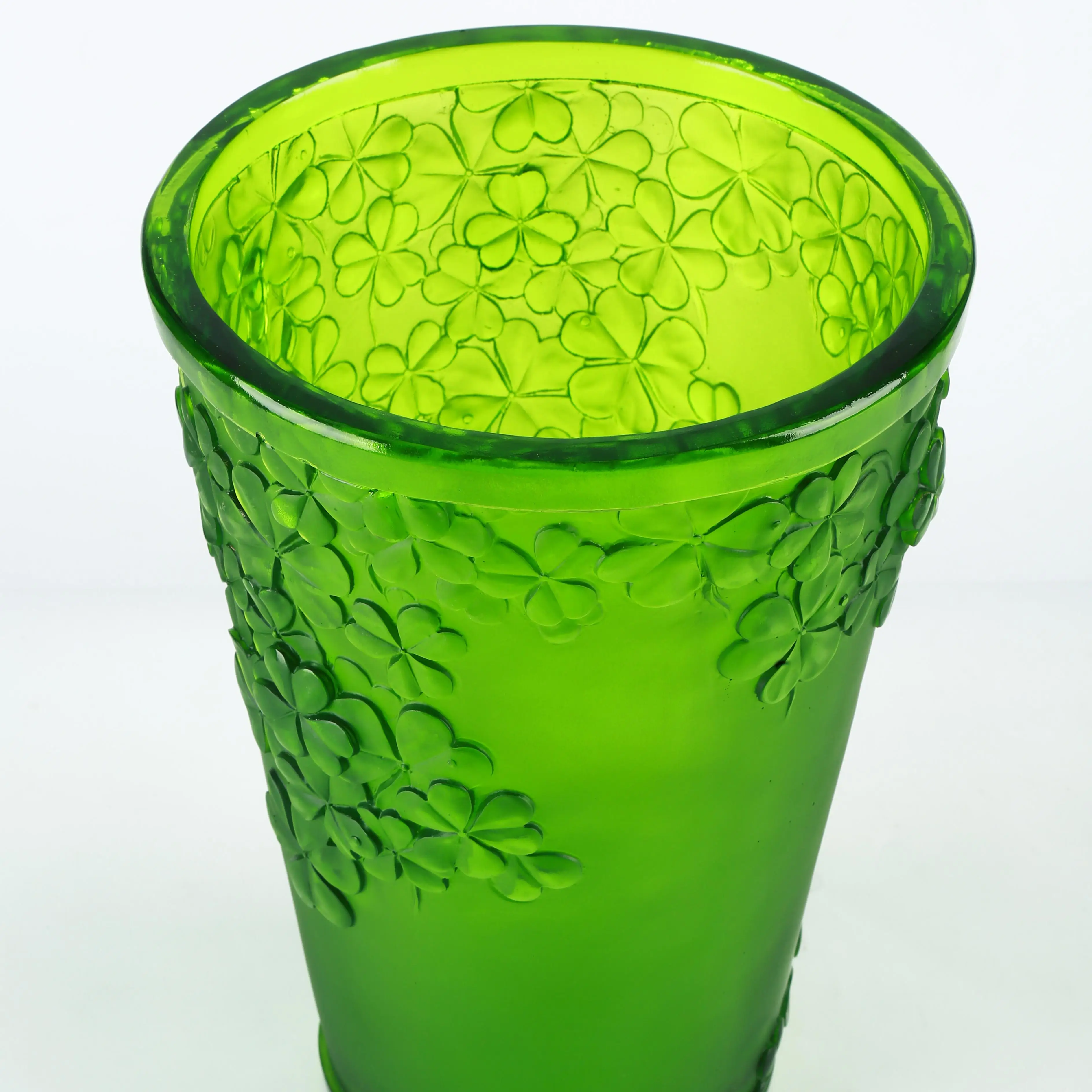 

Unique Handmade Glass Vase Christmas Gift Romantic Rose Display Art Piece