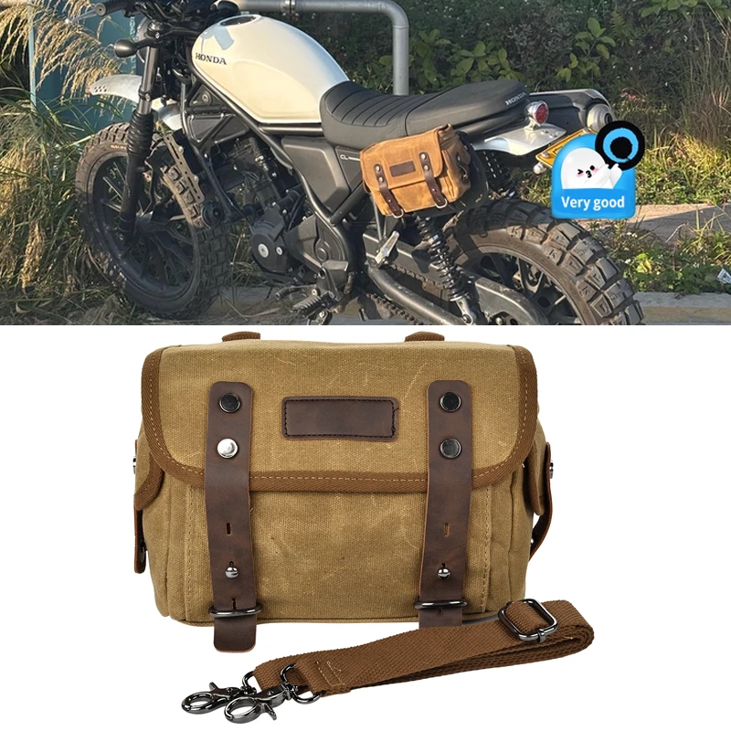 New Fashion Multi-functional Shoulder Bag Messenger Bag Crossbody Bag Vintage Male Leisure Sling Bag Casual Boy Motorcycle Bag