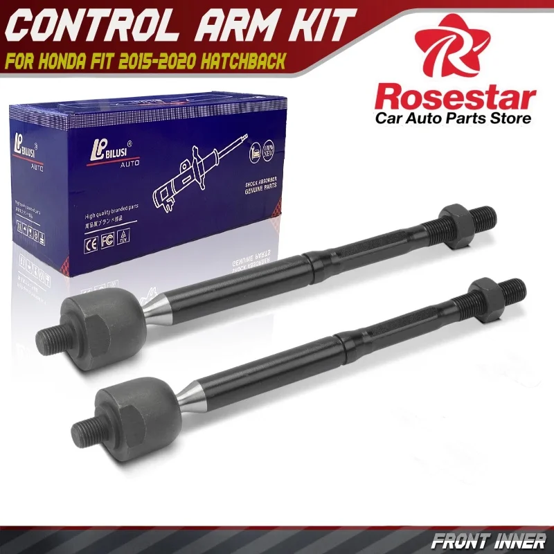 

Rosestar 2Pcs Front Inner Steering Tie Rod End for Honda Fit 15-20 Hatchback 53010T5R003 53410-T5B-003
