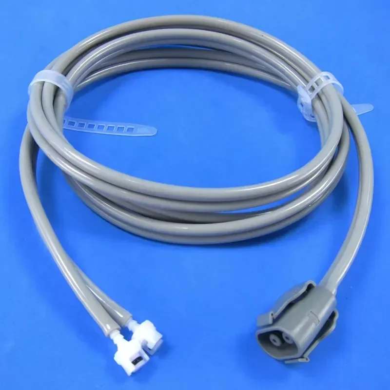 Medical NIBP Air Hose Ex-tube Adapter Single Tube TPU BP Tube with PVC Connector for Medical Consumables