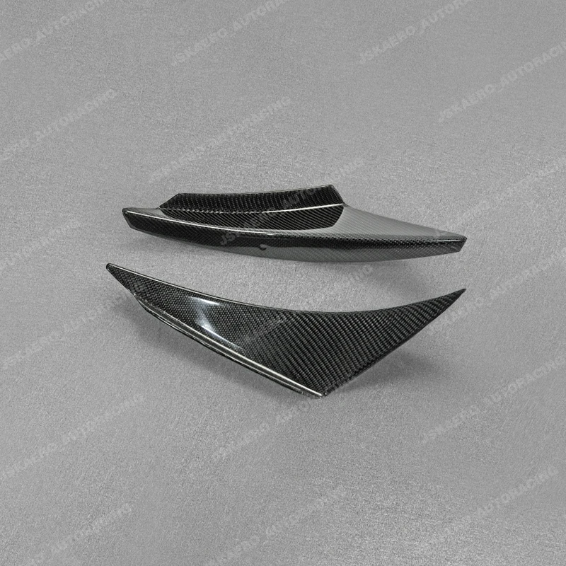 

For Mitsubishi Evolution evo 8 JDM Carbon Fiber Front Bumper Canards Splitter car BodyKits