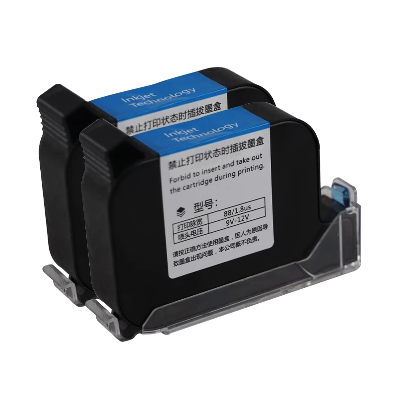 2588/2588+/2588+M 12.7mm Eco Solvent-Based Fast Dry Quick-Drying Colorful Ink Cartridge for No Encrypted Handheld Inkjet Printer