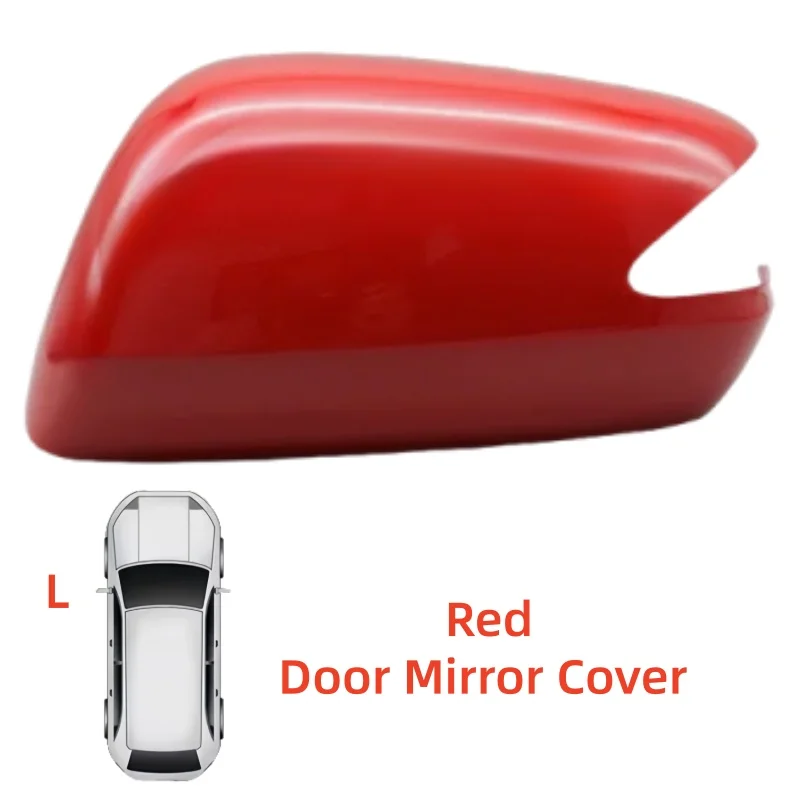 YOYO لهوندا جاز صالح GE 2009 2010 2011 2012 2013 ABS كروم تصفيف السيارة مرآة الباب قذيفة تعديل السيارات الملحقات