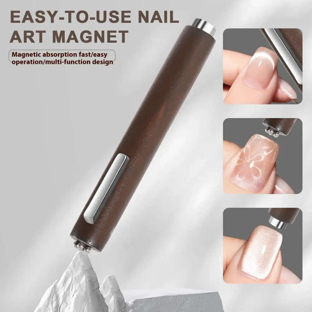 Strumento professionale per smalto gel magnetico - Penna per nail art 3 in 1 per creare splendidi disegni per unghie UV/LED con facilità (produdi rapidi)