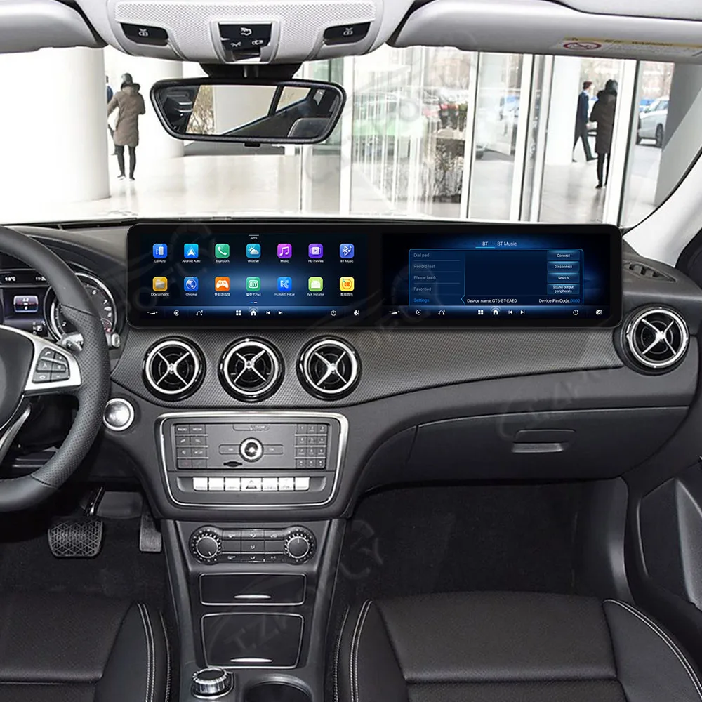 

Автомобильный радиоприемник 12,3 дюйма Android13 CarPlay для Mercedes-Benz GLA 2014-2019, мультимедийный плеер с сенсорным экраном, GPS-навигация, головное устройство DSP