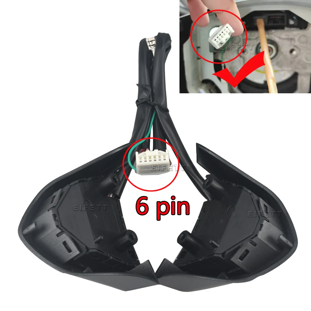 For Suzuki Grand Vitara 2008 2011 1.6 MT 3-door Edition Steering Wheel Cruise Control Multifunction Switches Volume  Switch