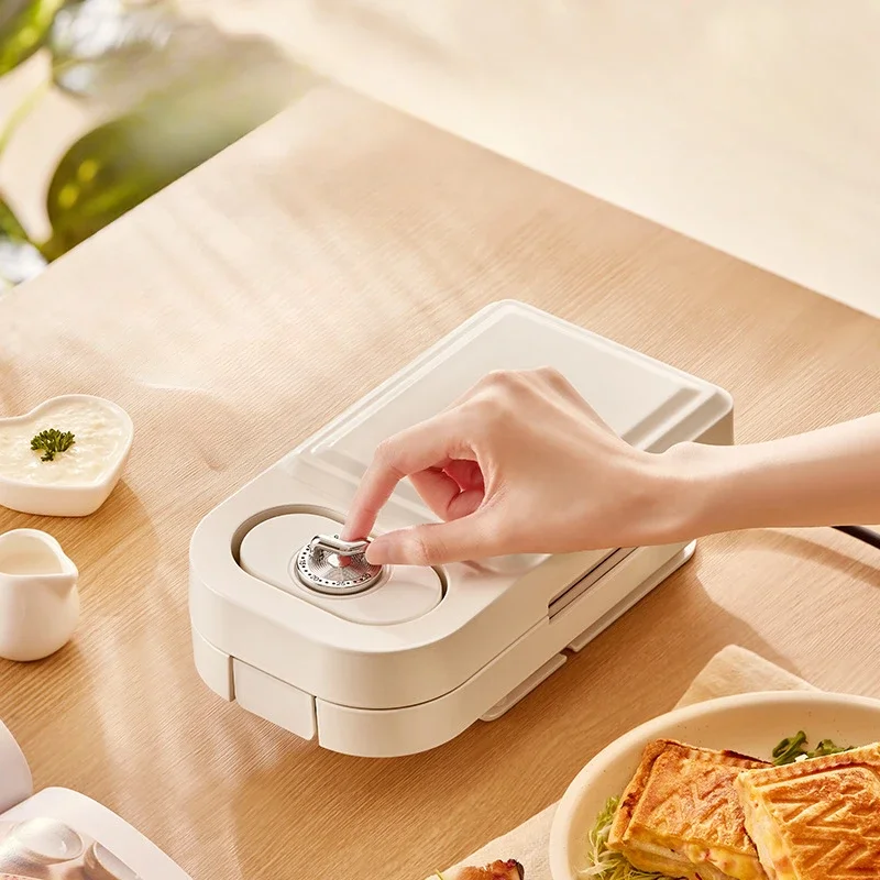 Electric Sandwich Maker Waffle Machine Toaster Baker  Breakfast Machine Pancake Donuts Sandwichera 220V