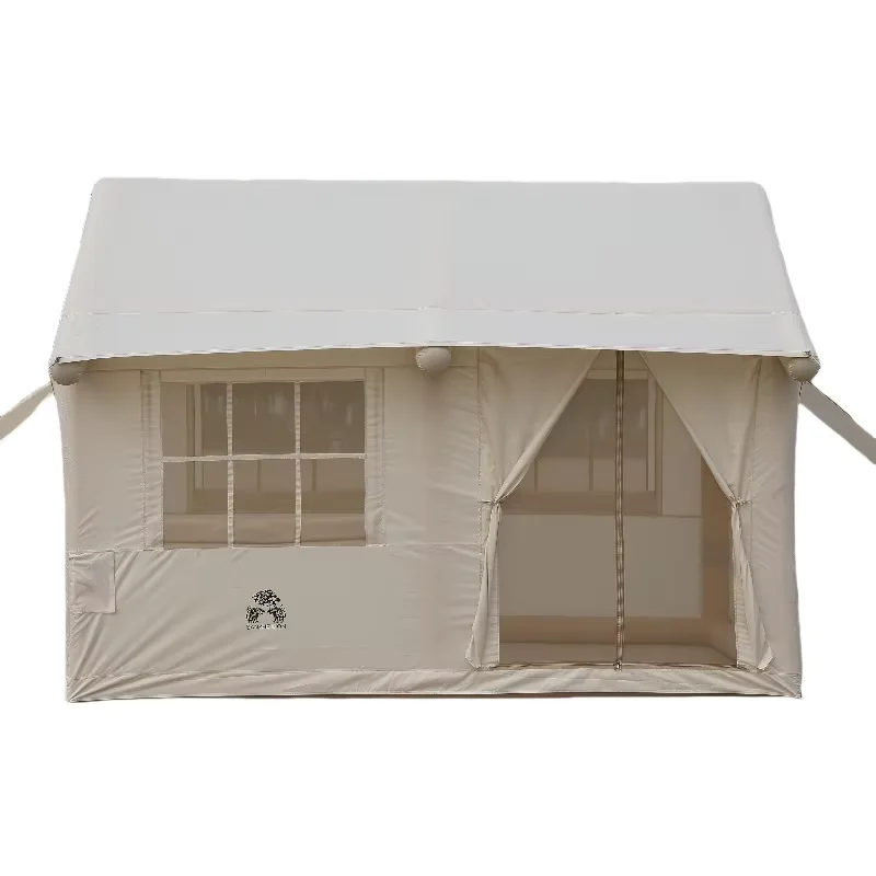 

Tom Auto2025 Factory Wholesale Luxury Outdoor Camping Picnic Tent New Automatic 4-6 People Inflatable Curtain Oxford PVC Nylon