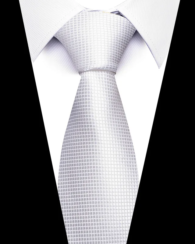 Hochwertige Hochzeitskrawatten für Männer, modisch, neuer Stil, blauer Streifendruck, Krawatten, tägliches Büro, Bekleidung, Accessoires, Geschenk für Männer – Detail 32