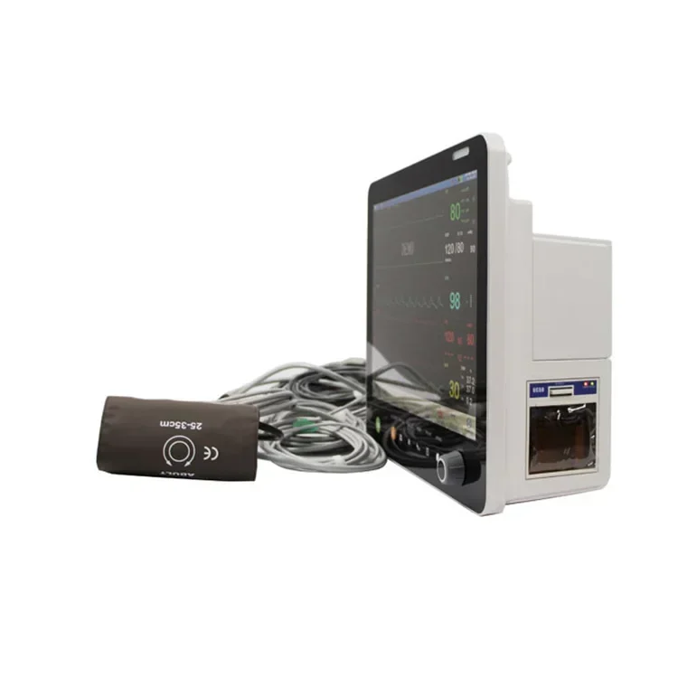 hot sale12.1inch portable Vet Patient  Specialized veterin Multi-parameter Monitoring System with CO2 module