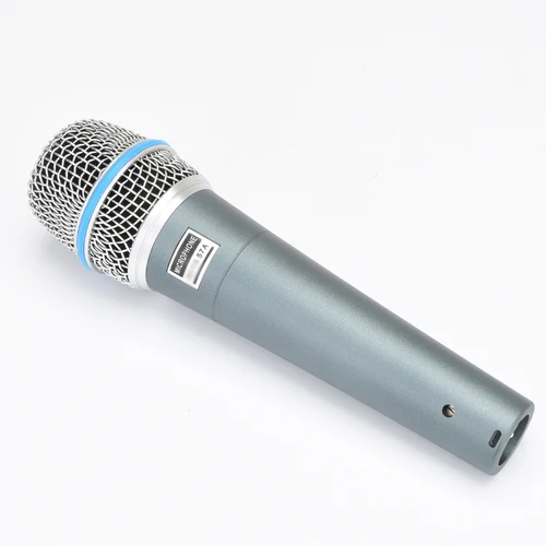 BETA Micrófono dinámico cardioide 57A de Metal para canto de escenario micrófono con cable profesional para Shure Karaoke BBOX
