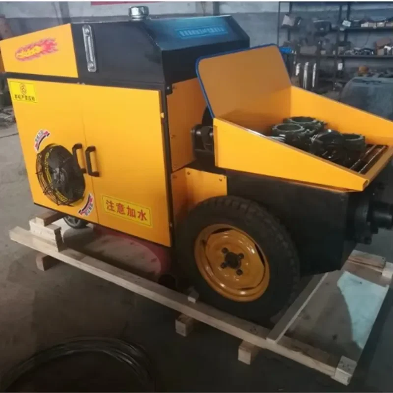 

Portable Diesel Small Concrete Pump Mobile Mini Concrete Pumping Machine Diesel Electric Trailer Concrete Transfer Pump