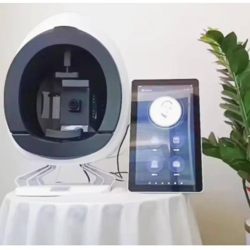 Nuevo Q1 A1 analizador de piel Facial tecnología instrumento de imagen espejo de detección análisis Facial resultados de análisis preciso máquina RF