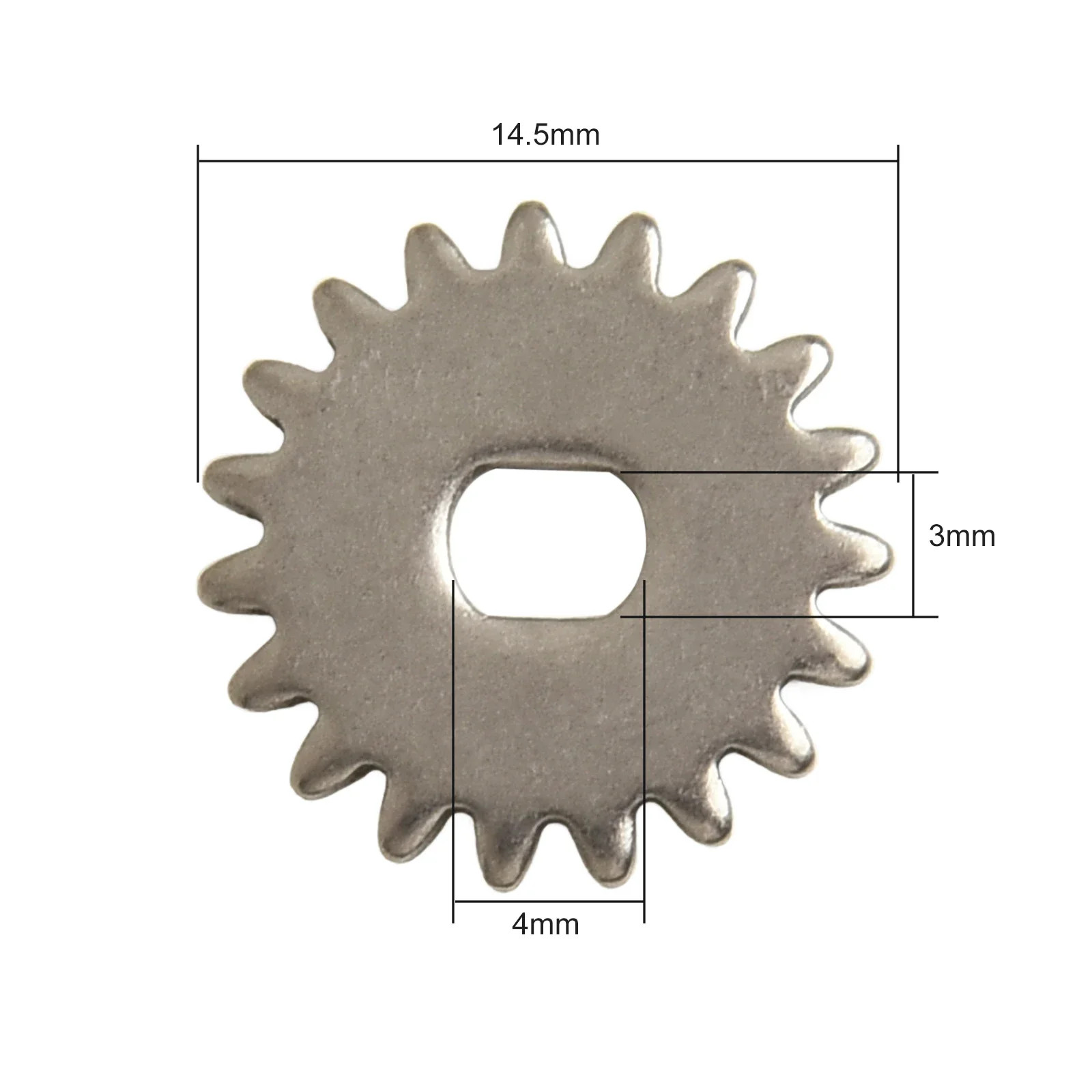 Metal Ratchet Gear Designed for Fishing Reel For Spindle and Spinner Wheel Compatibility Replacement Part for Reel Mechanics