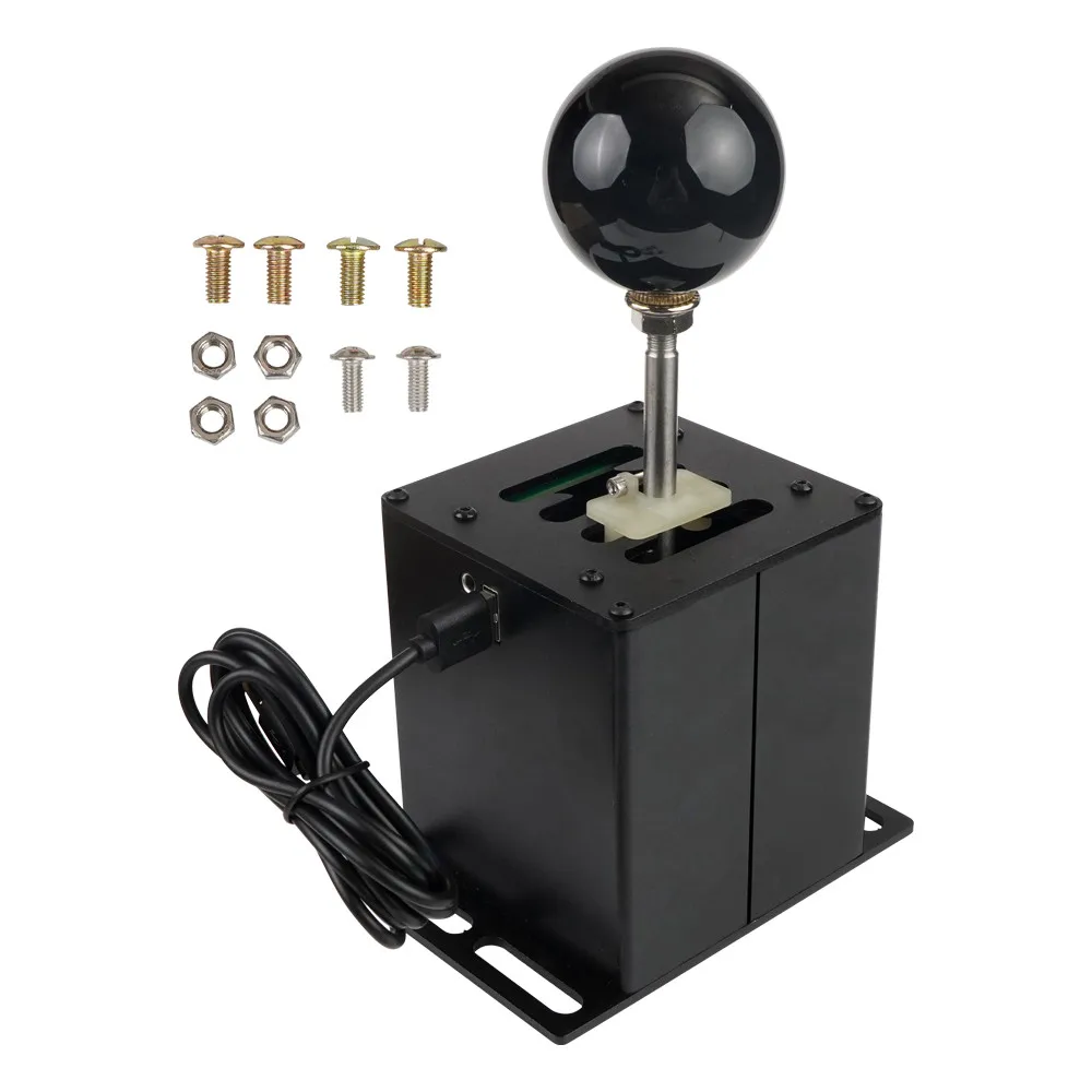 USB Simulator Shifter Hall Sensor Voor Logitech G29/G25/G27/G920 T300RS/GT H Gear Shifter voor ETS2 WRC PC Sim Racing Games 6R/7R