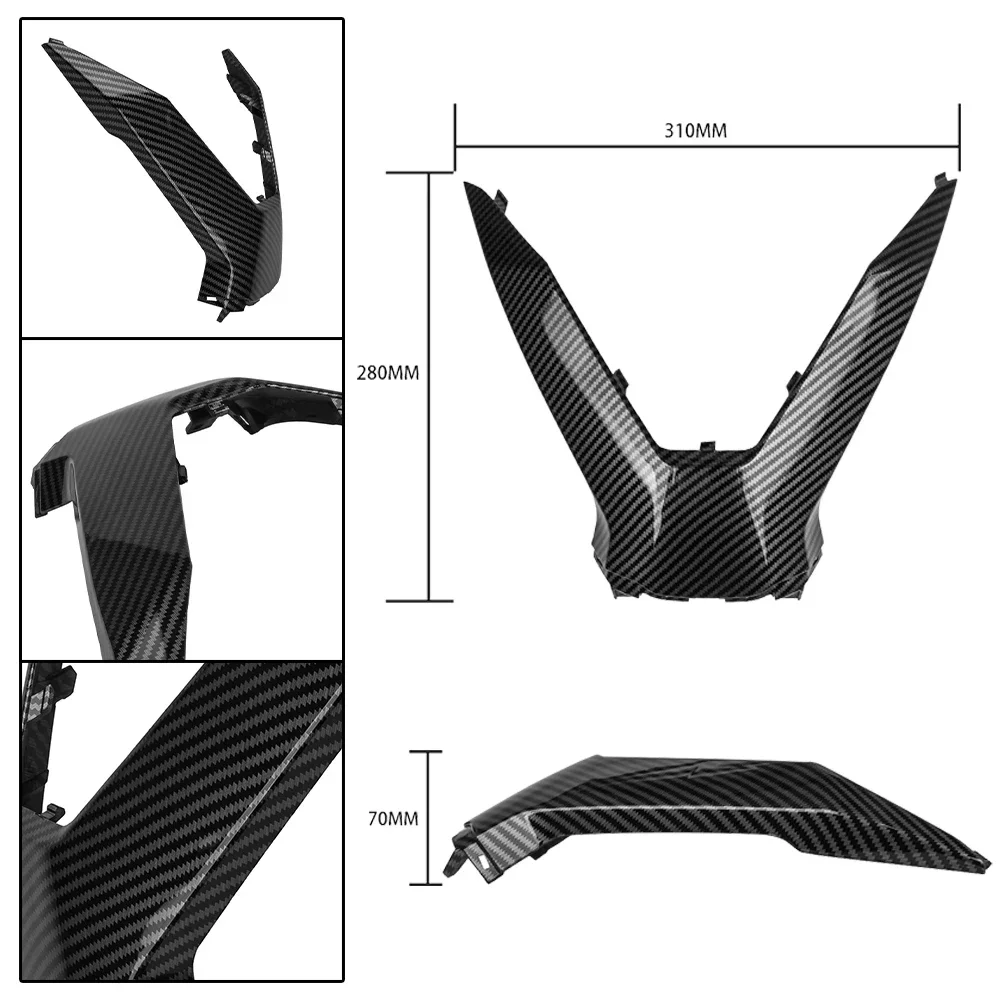 For Honda ADV 160 ADV160 2023 2024 Motorcycle Cockpit Front Upper Top Cover Bodywork Injection Frame Fairing Cowl Accssories