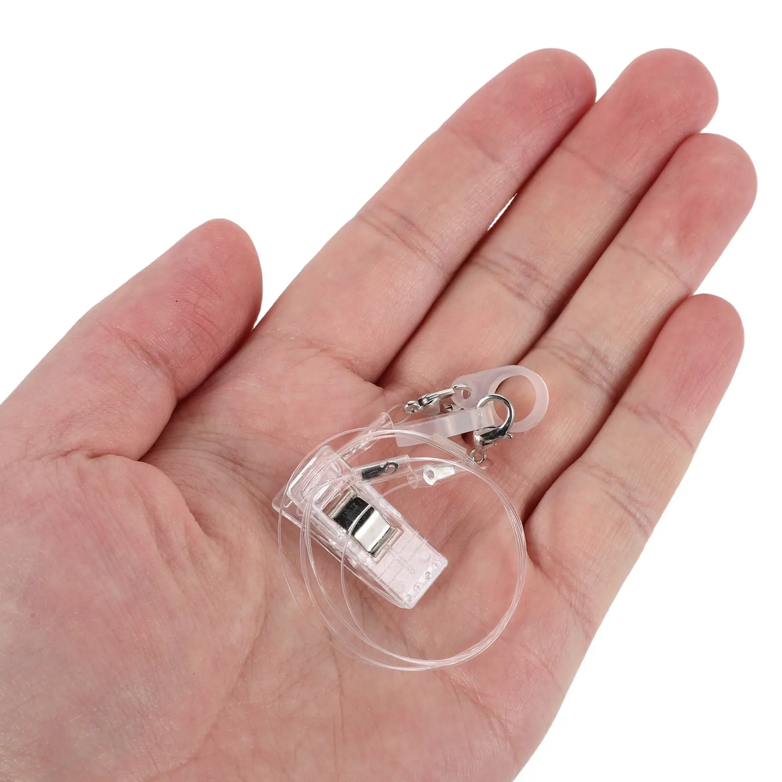 Hearing Aid Anti Loss Cord Clear Bte Hearing Aid Holder Clip Double Ear Retention Tether Safety Strap for Seniors Adults Secure